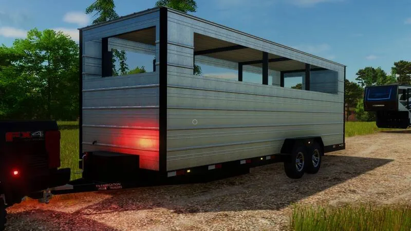 TNF BBQ Pit Smoker Trailer - screenshot 3