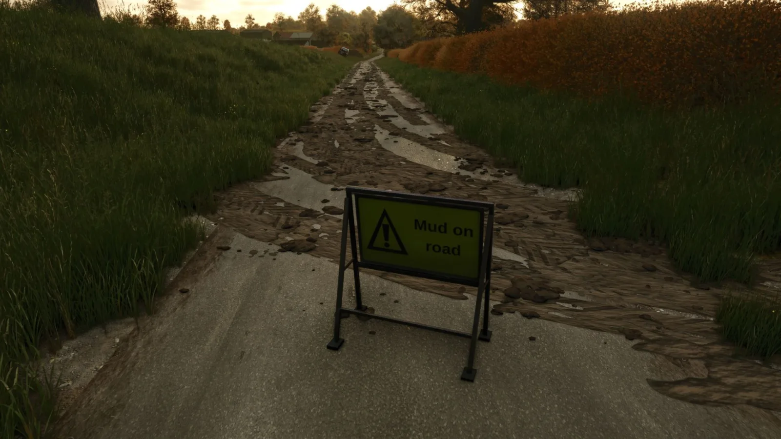 Mud on the road FS25 - screenshot 1
