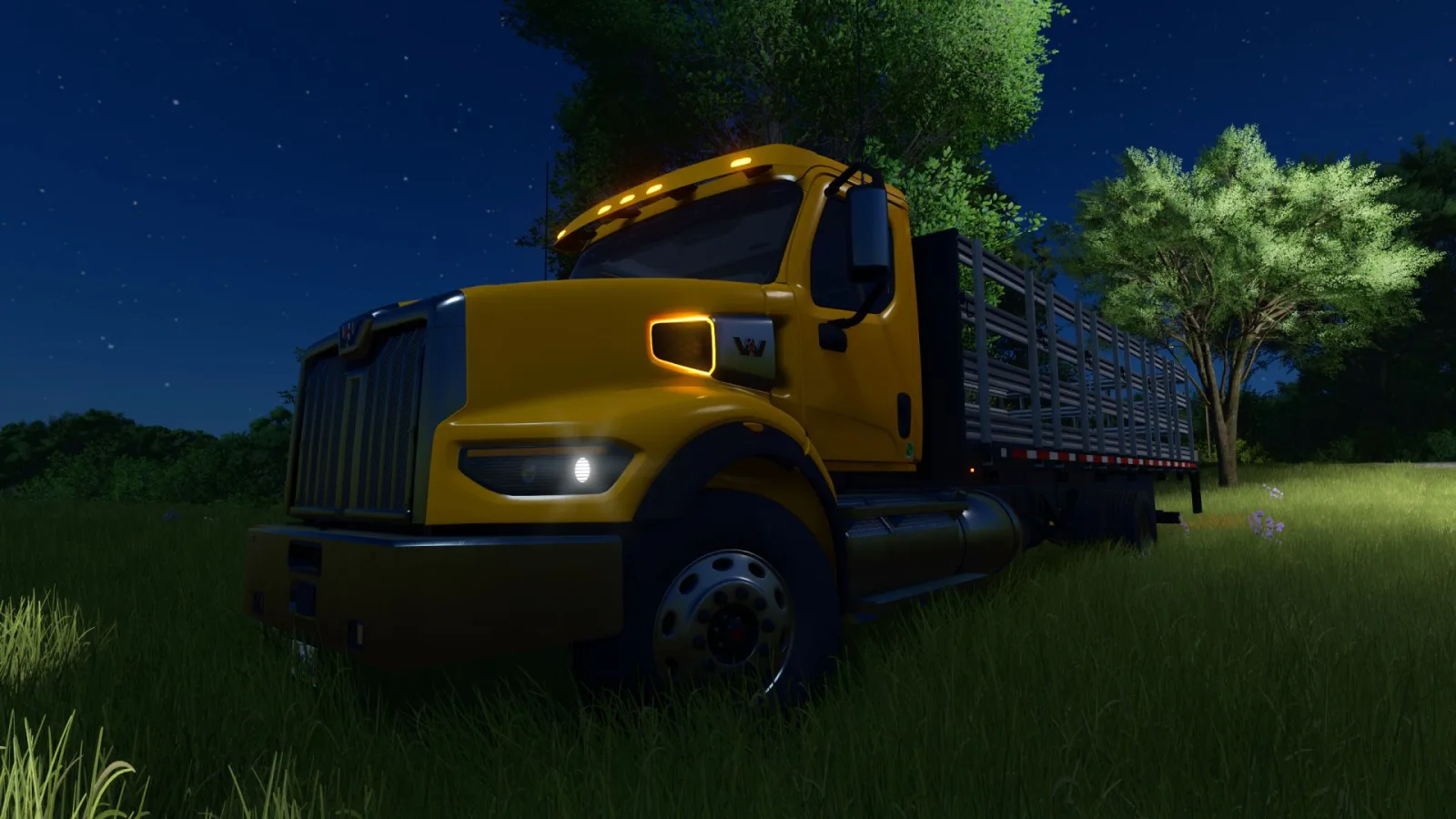 Western Star 49X Stakebed FS25 - screenshot 2
