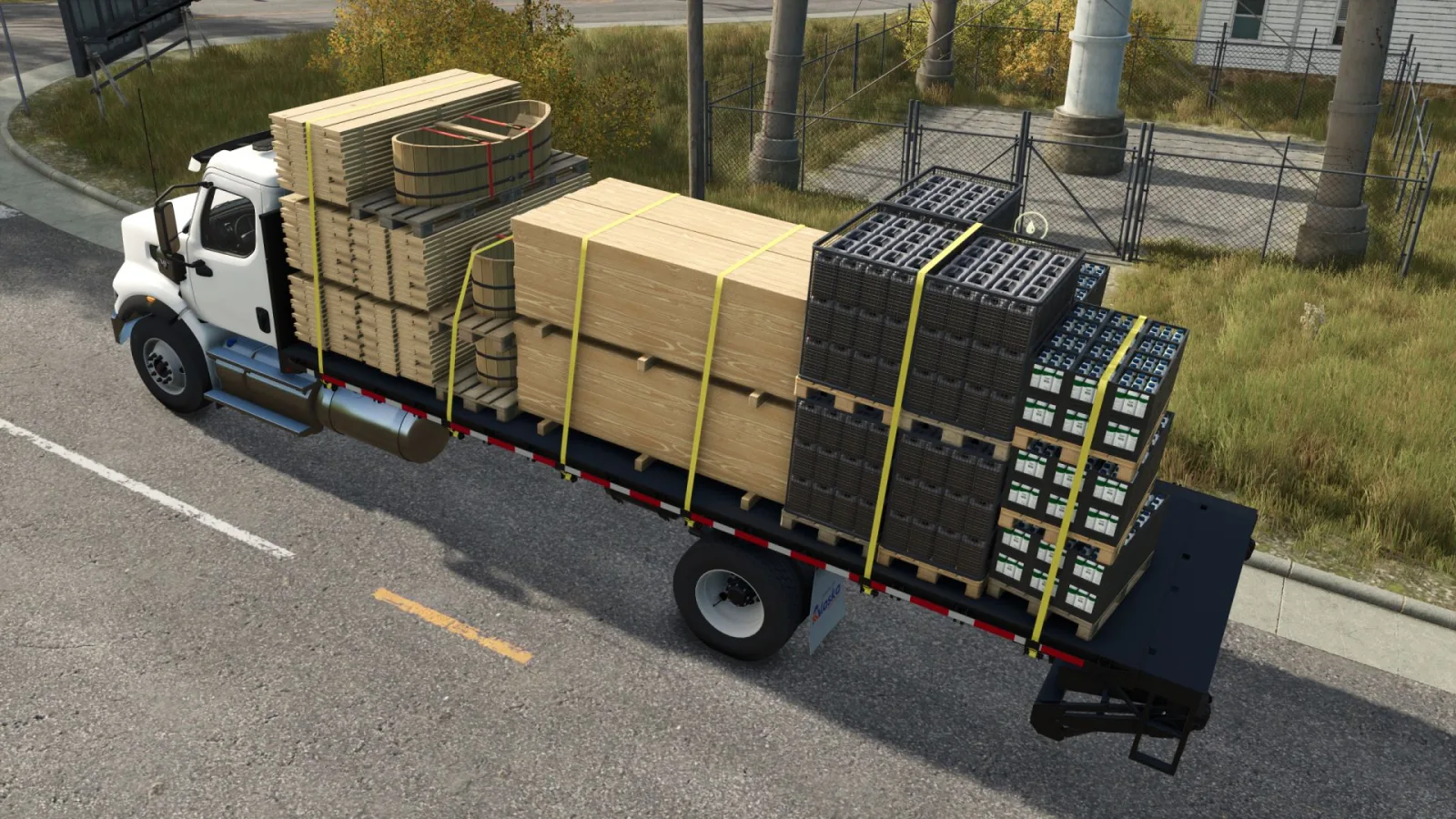 Western Star 49X Stakebed FS25 - screenshot 3