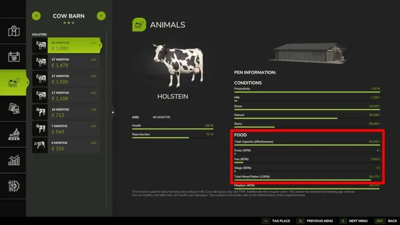 Cow Feed Order - screenshot 3