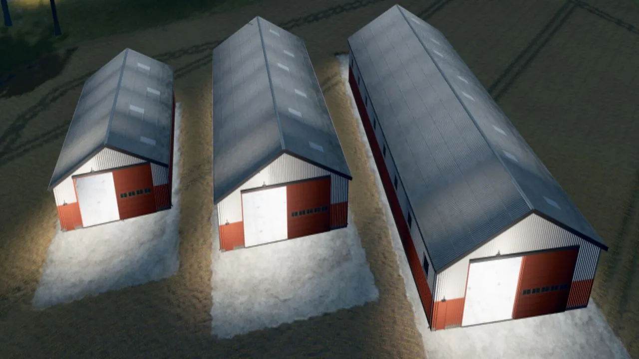 Danish machine sheds FS25 - screenshot 3