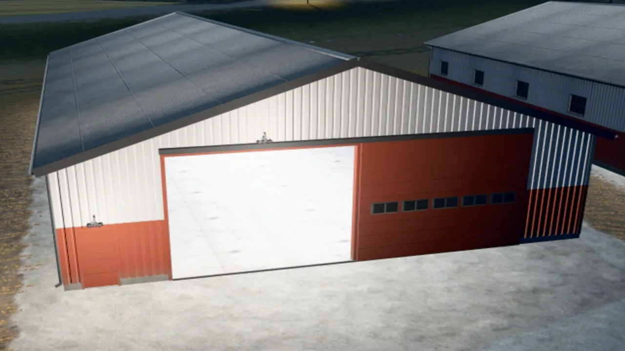 Danish machine sheds FS25 - screenshot 1