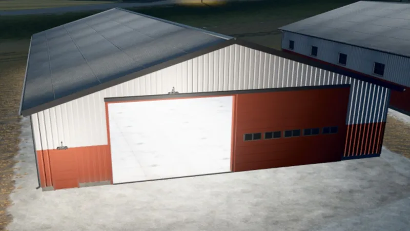 Danish machine sheds FS25