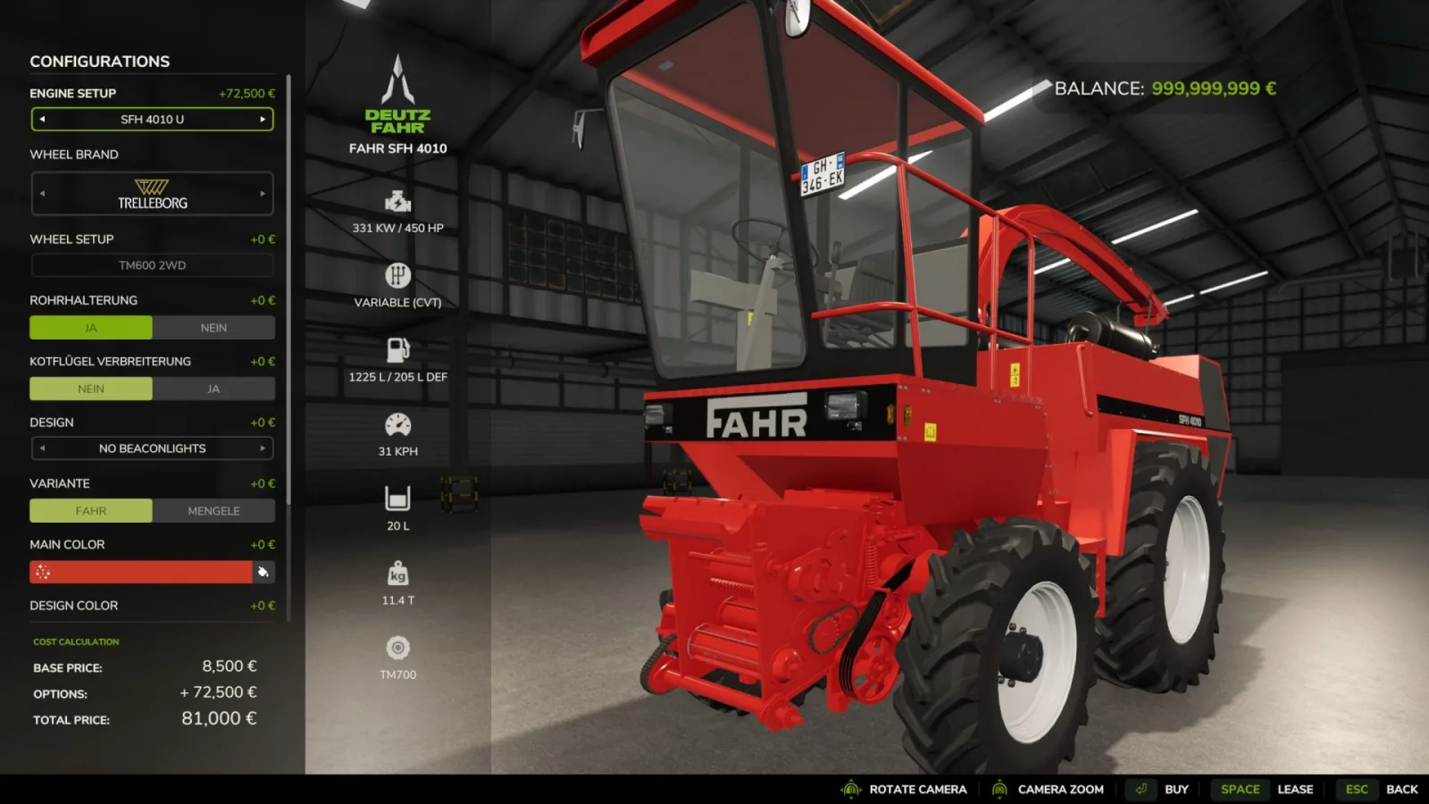 Fahr SFH 4010 II FS25