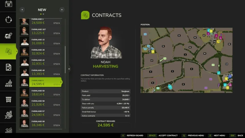 Contract Manager FS25