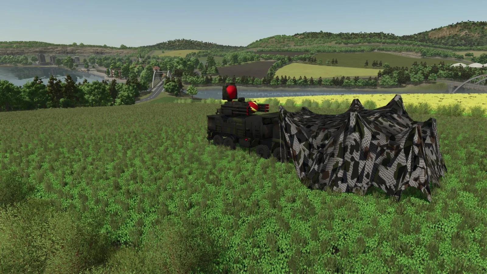 KAMAZ Air Defense System (8x8 Heavy Chassis with Combined Radar and Missile Tower) FS25 - screenshot 2