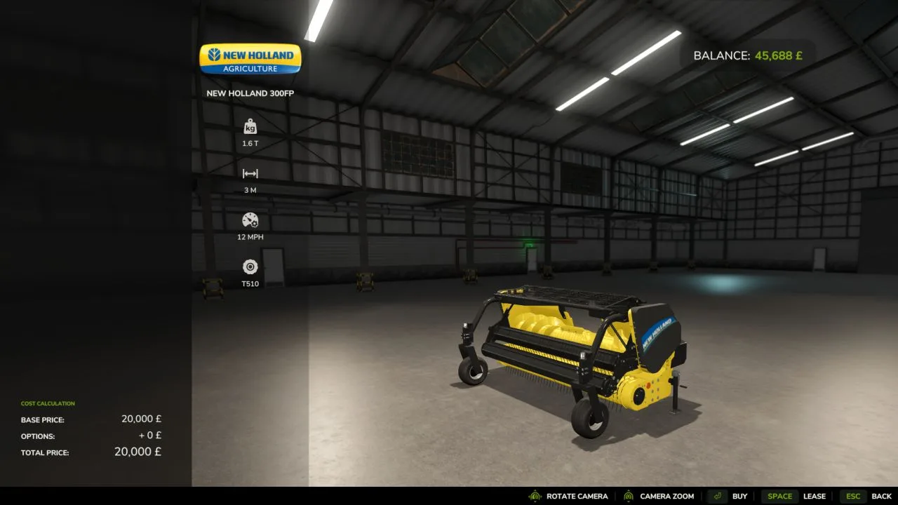 New Holland 300FP FS25