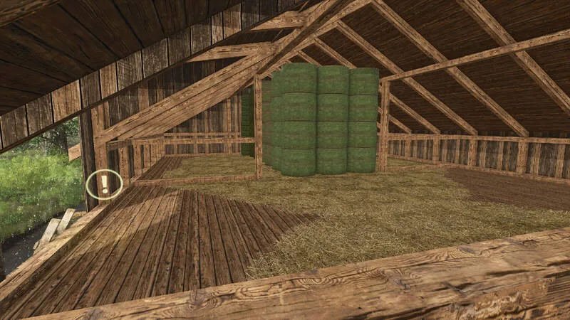 Sheep & Goat Barn with Bale Storage - screenshot 3