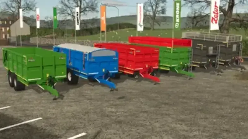 Broughan Two-Axle Trailer