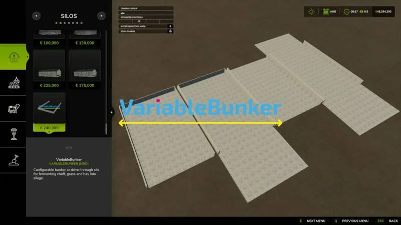 Variable Bunker Silo - screenshot 3