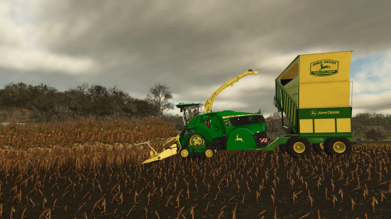 John Deere 8000 Cargo AgroSrbija FS25