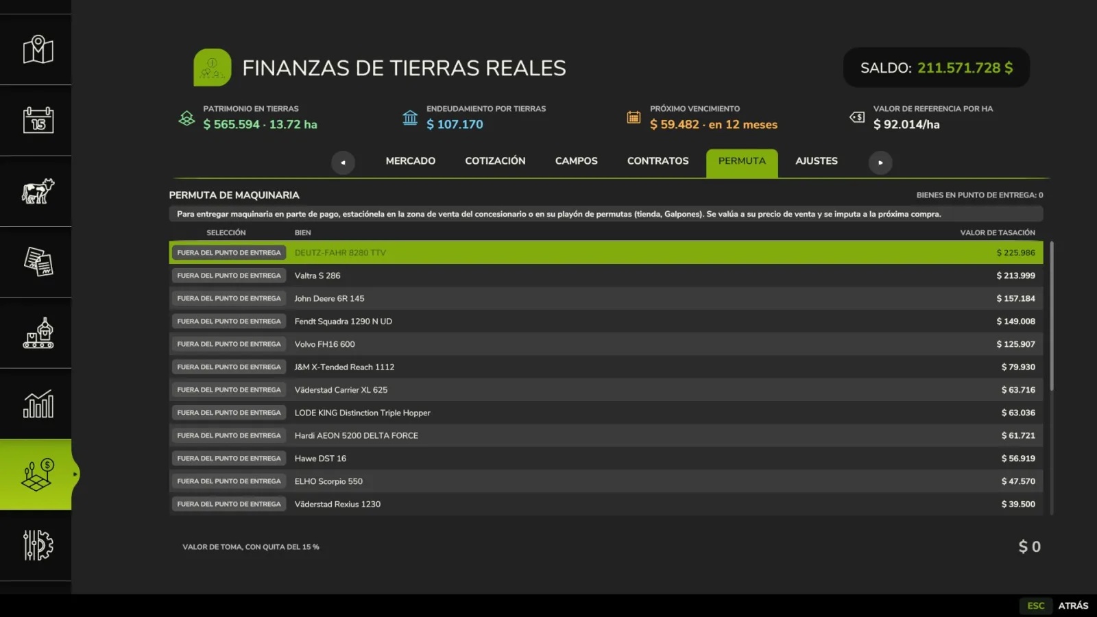 Real Land Finances FS25 - screenshot 1