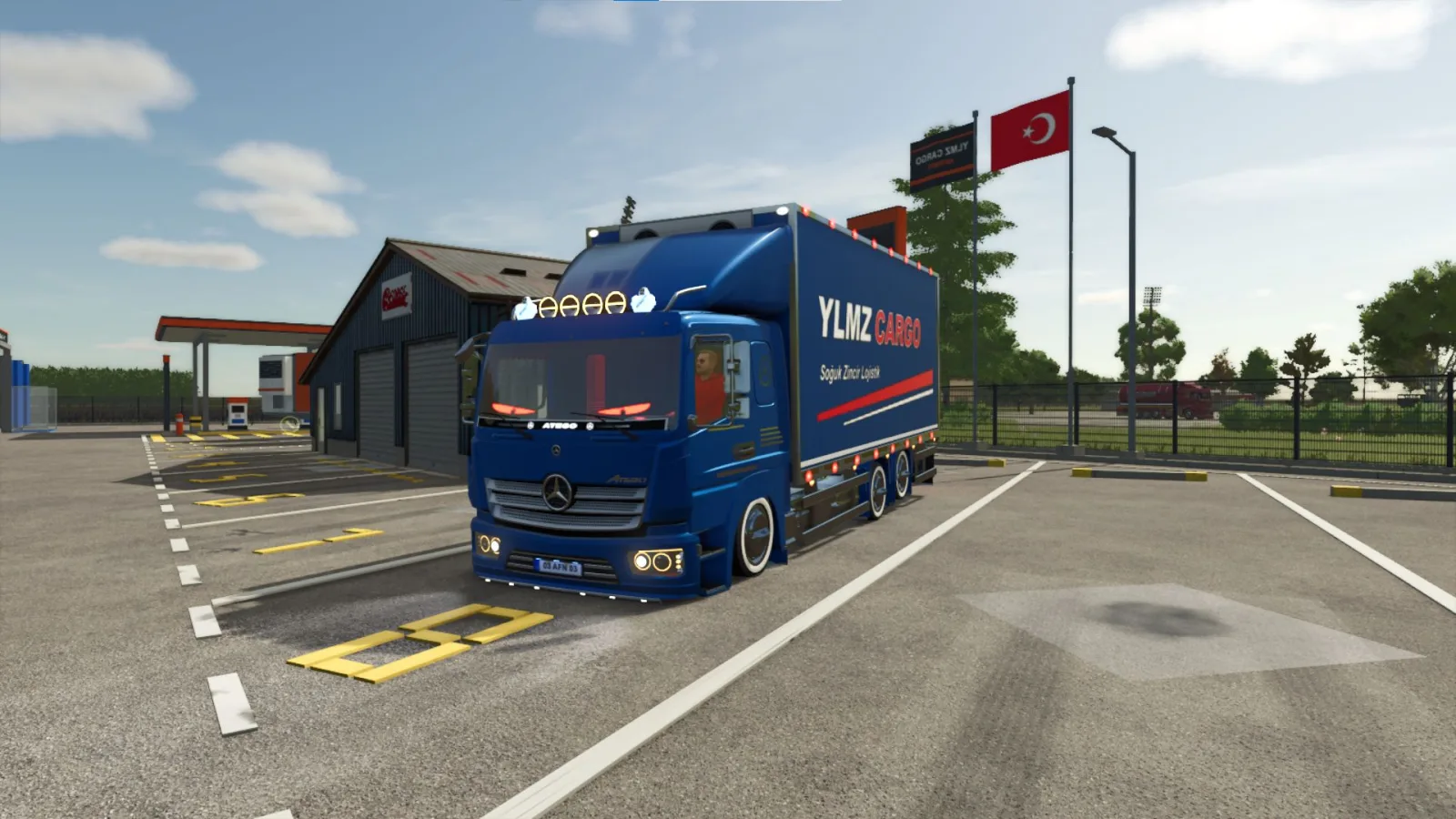 Mercedes-Benz Atego 823 FS25 - screenshot 1