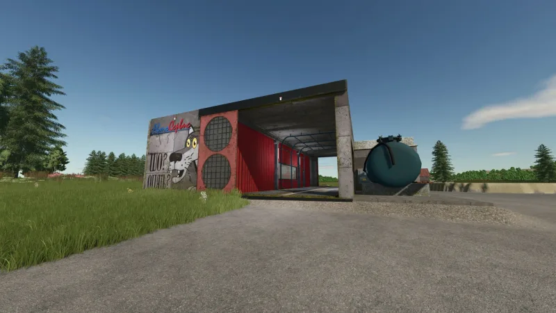 Vehicle Service Building FS25