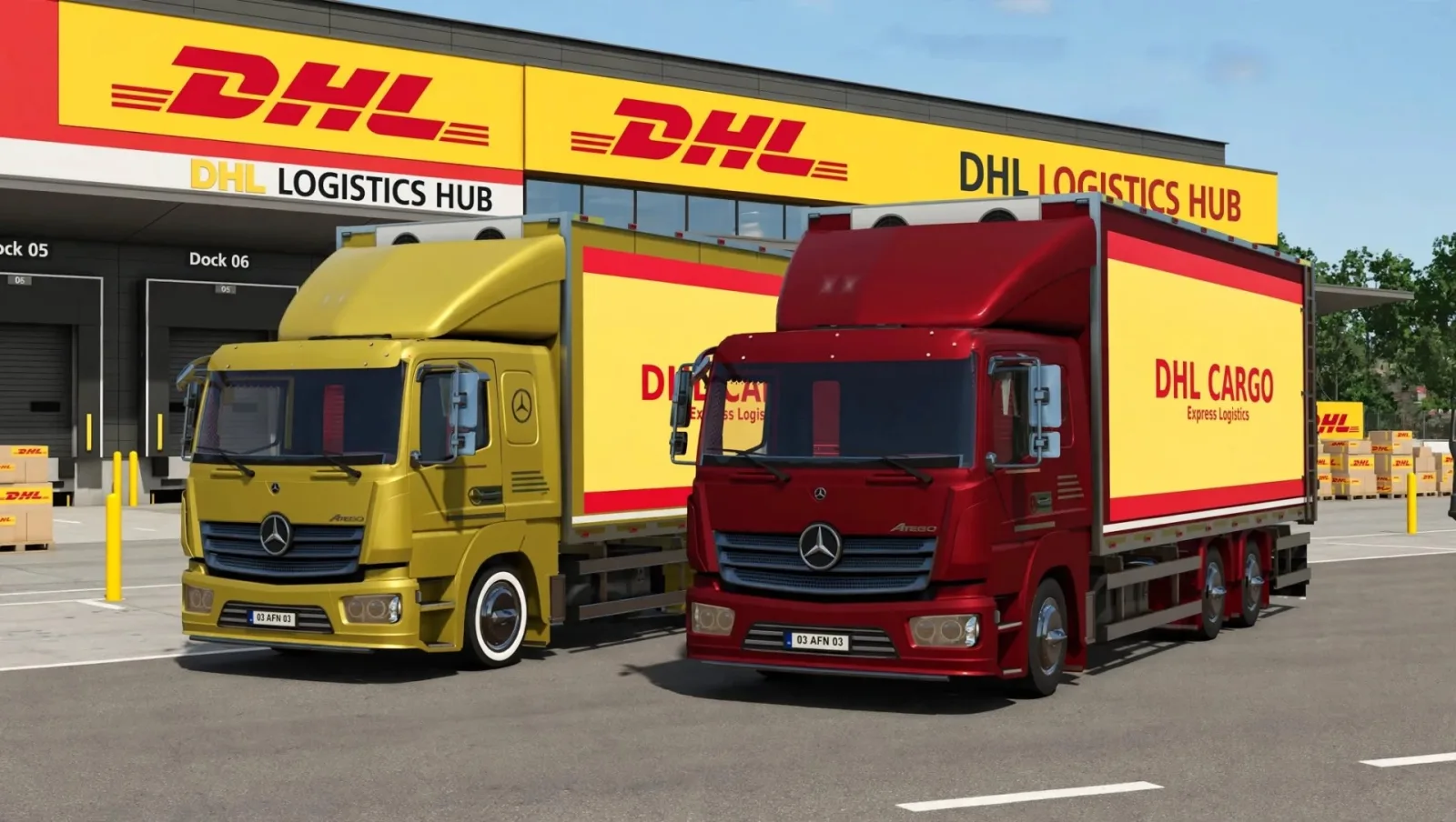 Mercedes Benz Atego 823 Box Truck Edited v2.0 - screenshot 2