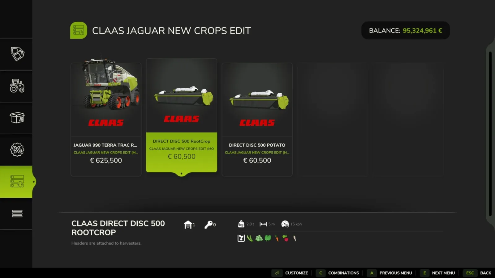 Claas Jaguar Rootcrop FS25