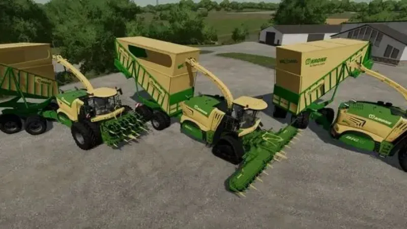 Krone Big X1100 Cargo FS25