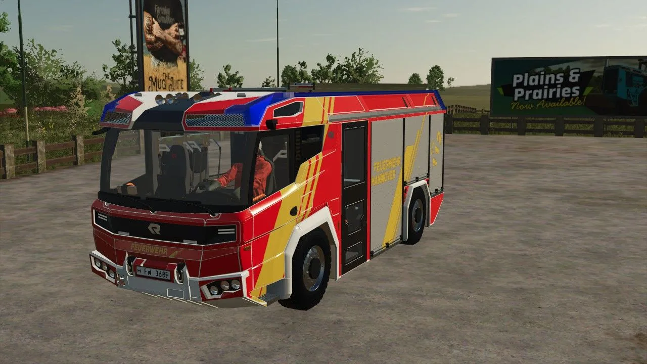 Rosenbauer RT Hannover Fire Department FS25 - screenshot 1