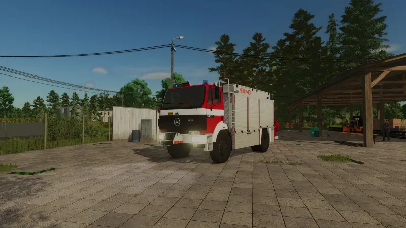 Mercedes Benz 1831 SCRt Saurus 491[N]43 JRG Mrągowo FS25