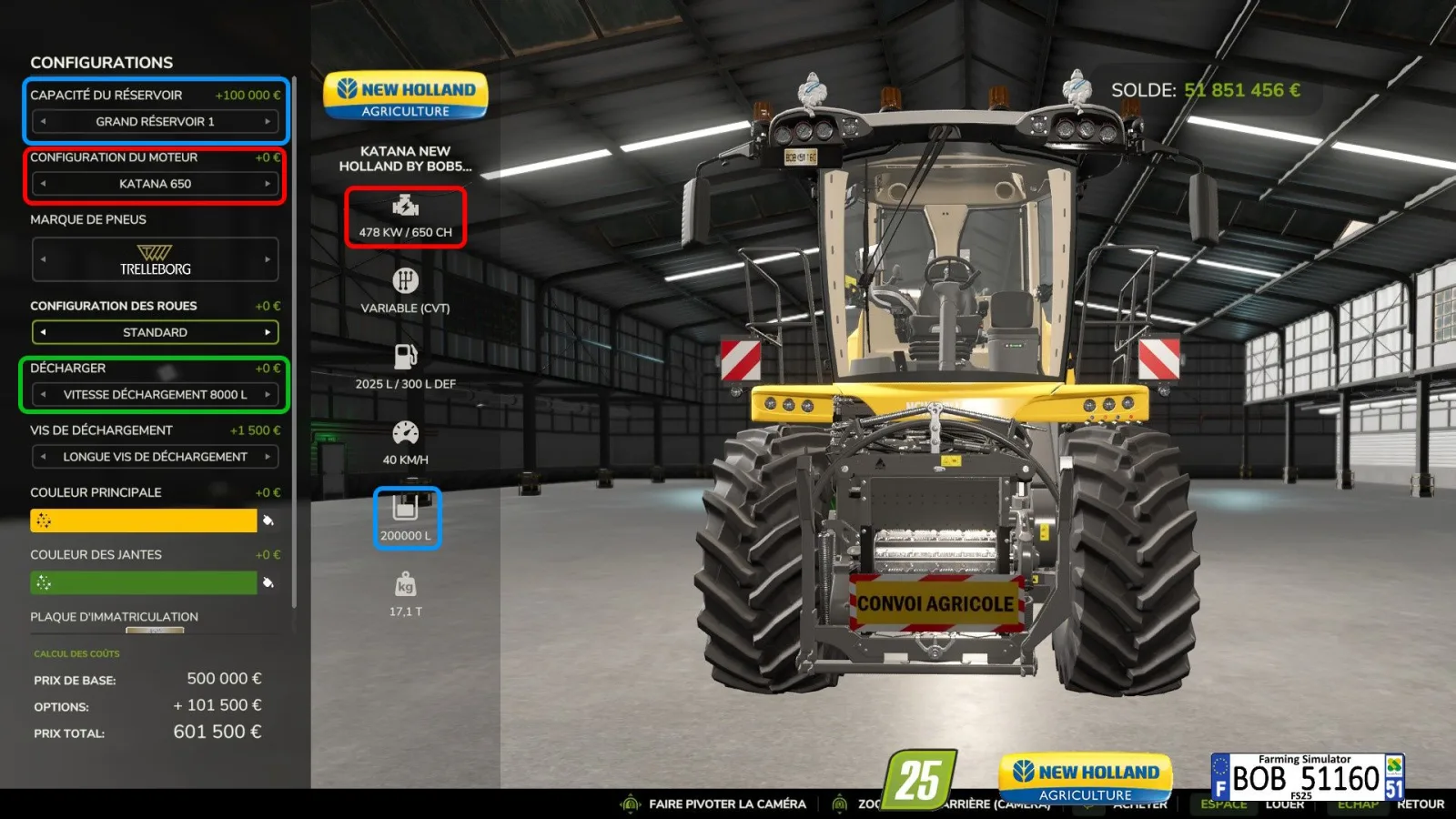 Katana New Holland FS25