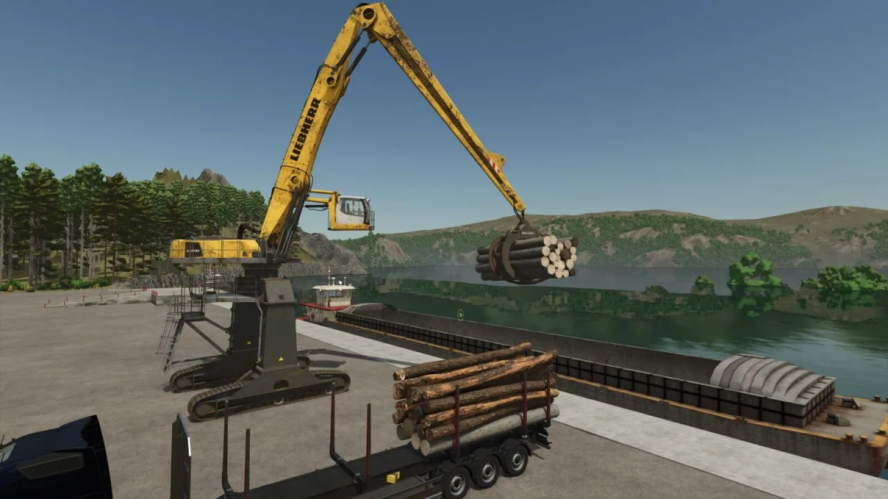 Liebherr LH110 C Gantry FS25 - screenshot 2