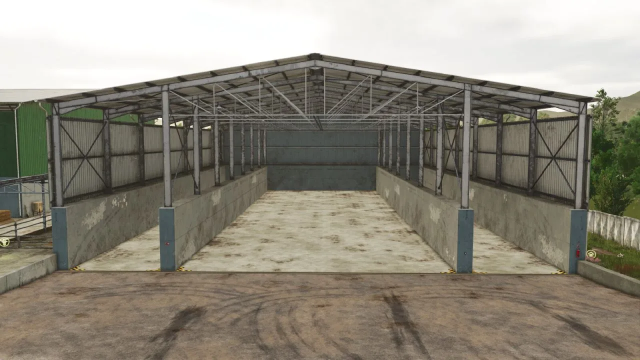 Lizard Covered Multi Bunkersilos FS25 - screenshot 3
