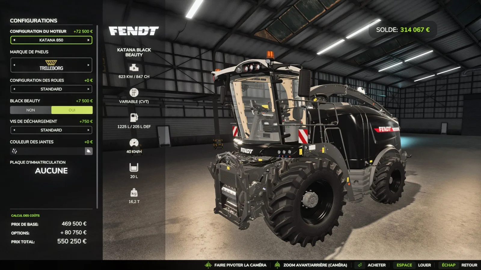 Fendt Katana (Black Beauty) FS25