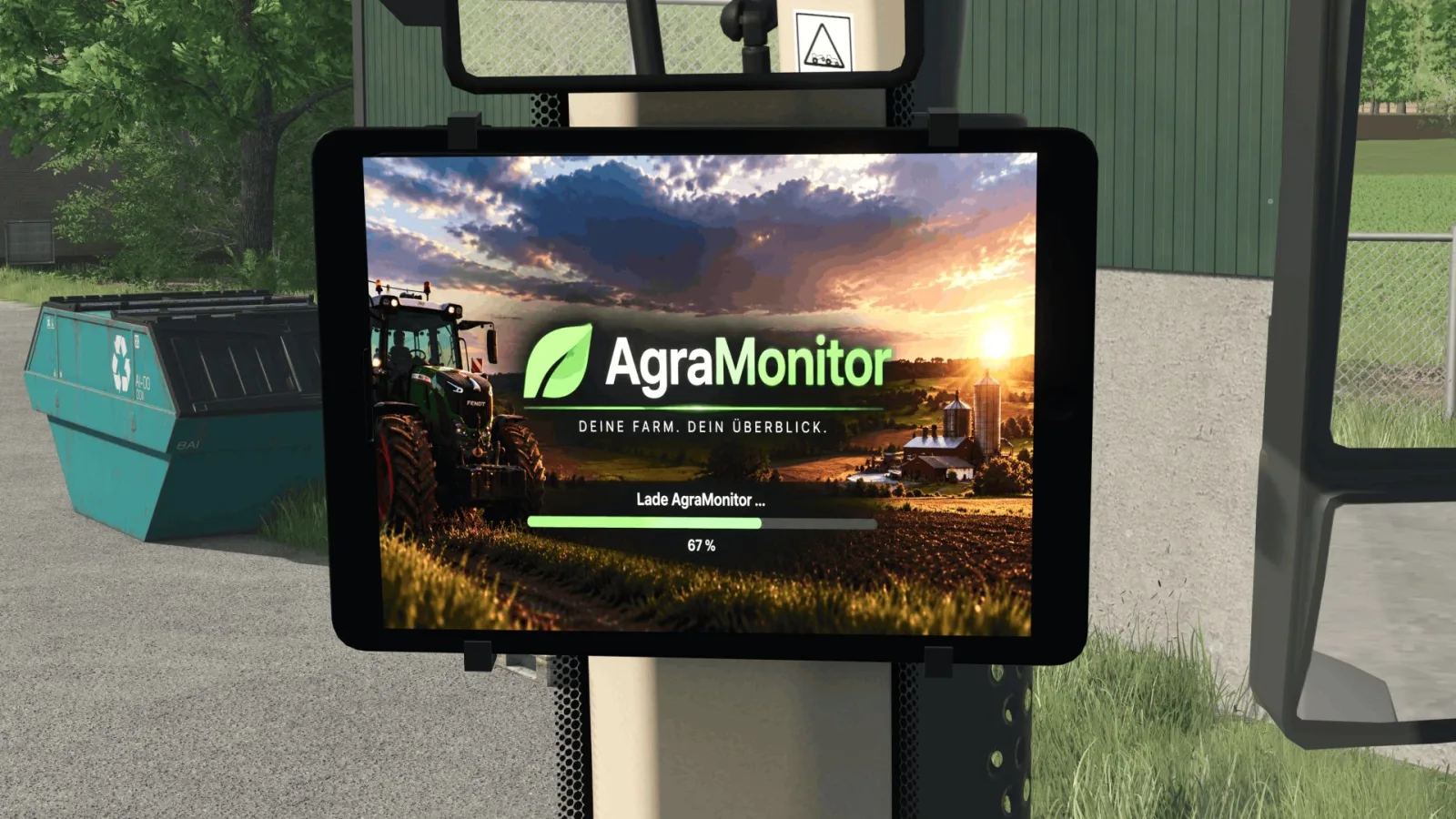 IPad Agra/GPS (Prefab) FS25 - screenshot 1