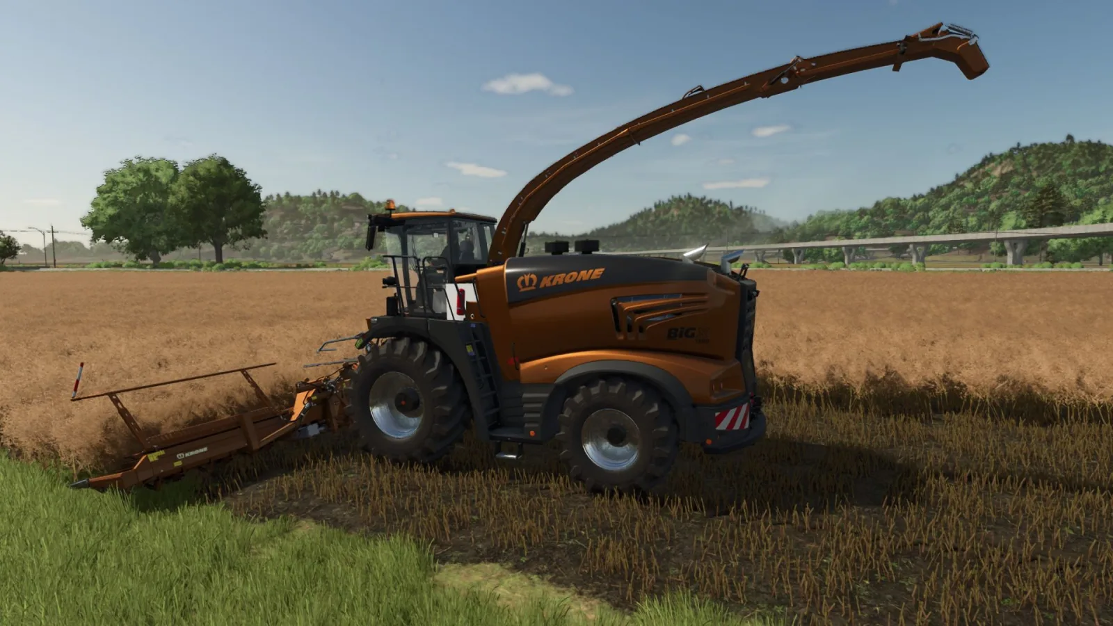 Krone BigX1180 & X-Collect900 (Colors + Hopper) FS25