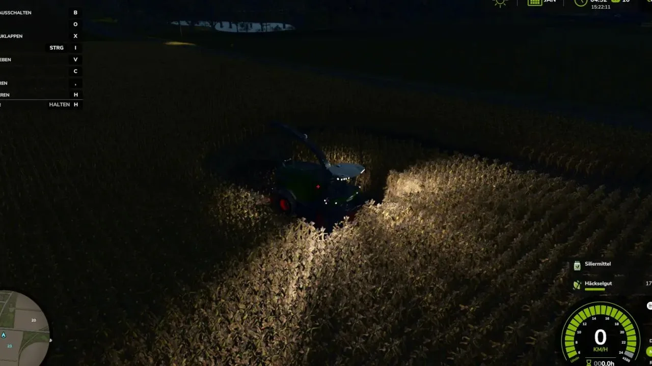 Fendt Katana with hopper FS25