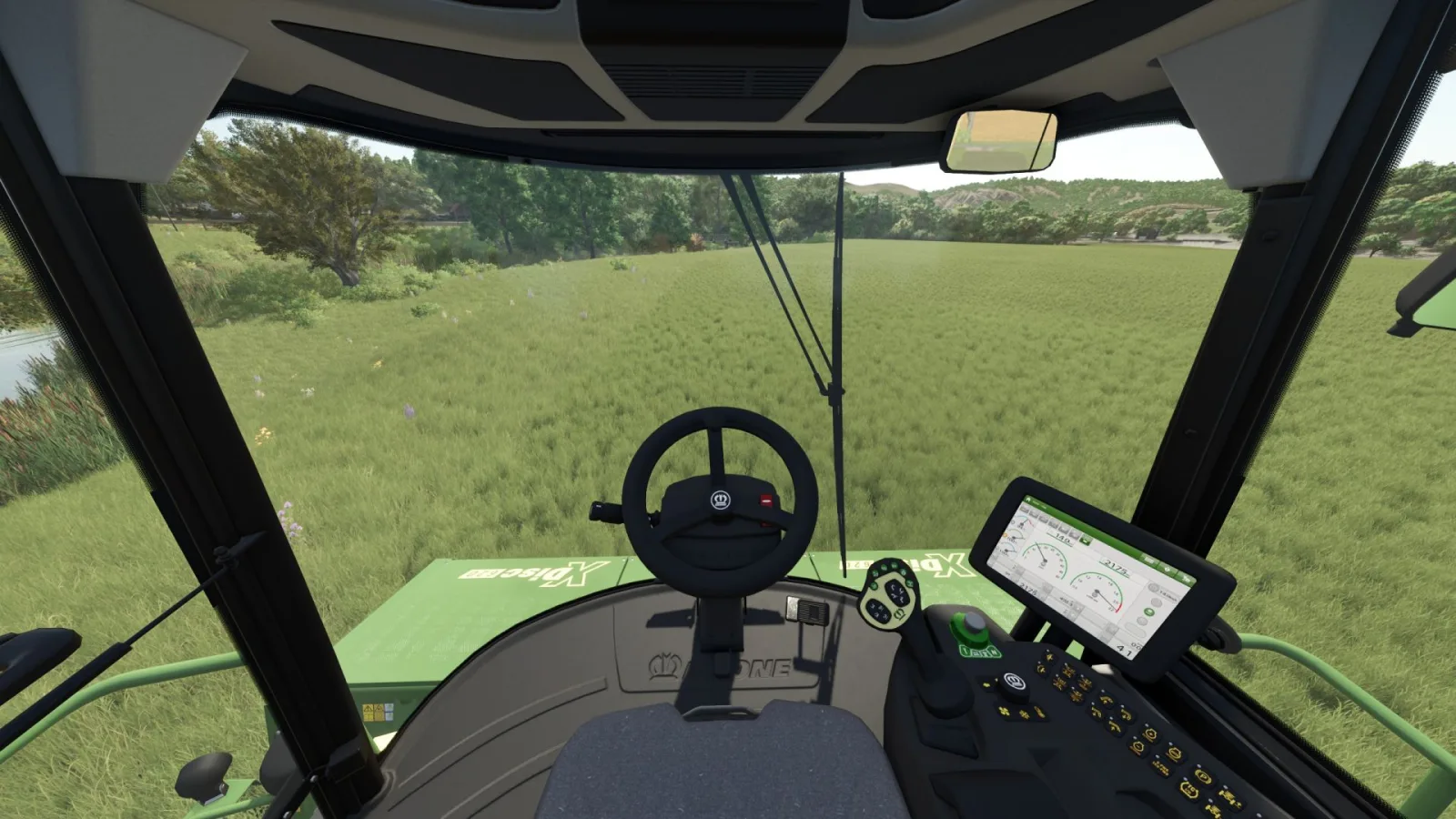 Krone Big X 1180 with hopper FS25