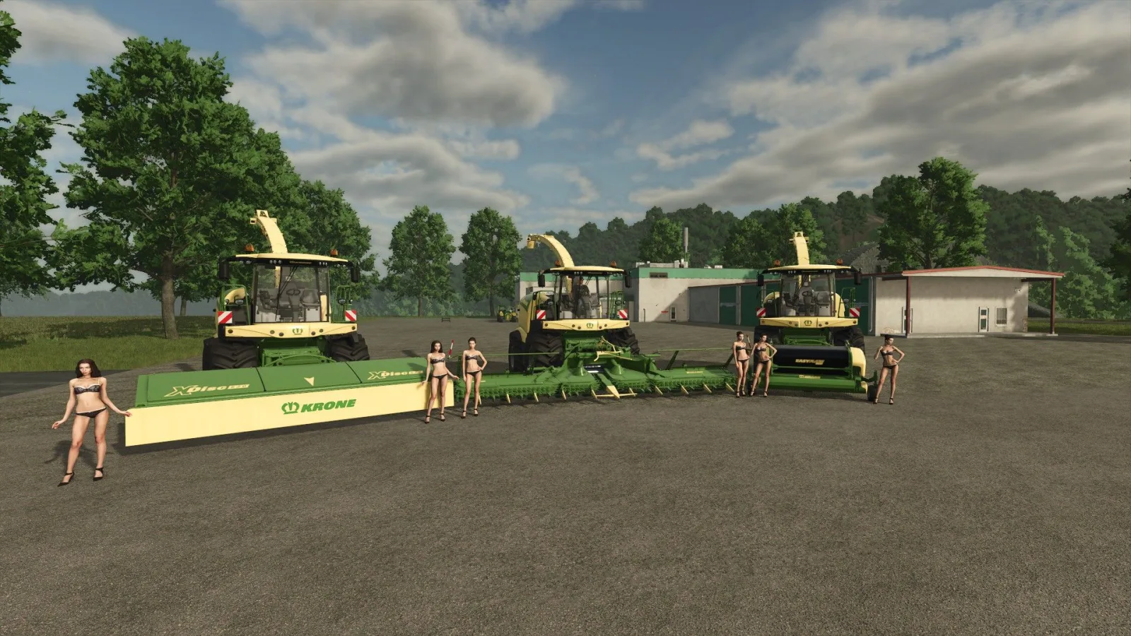Krone Big X 1156 Edit FS25