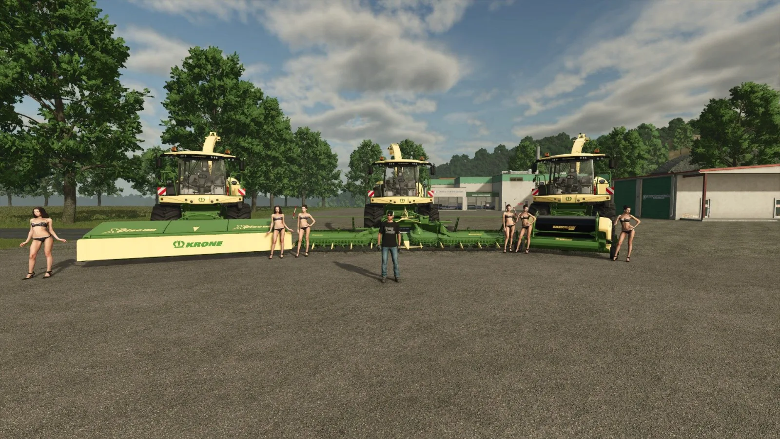 Krone Big X 1156 Edit FS25