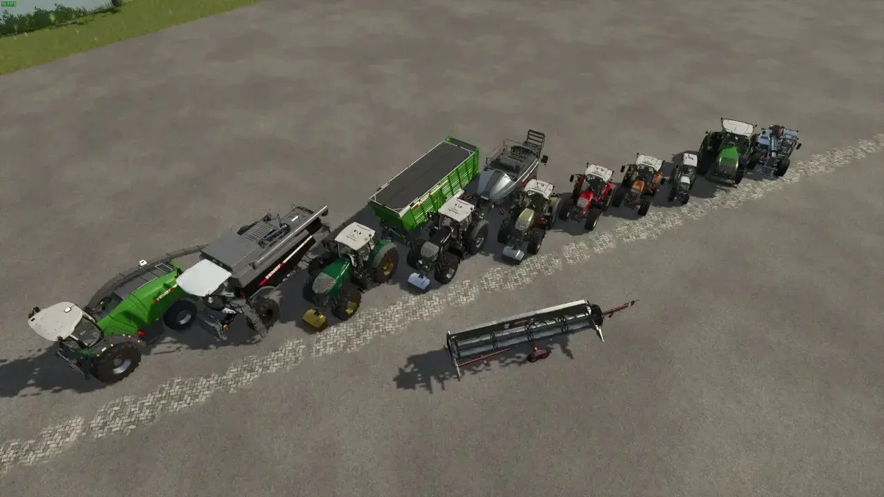 Pack Fendt (More HP / More Colors) FS25
