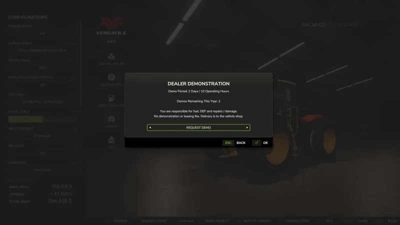 Equipment Demo v1.0