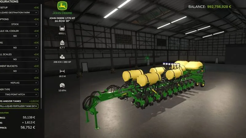 John Deere 1770 NT RCR Planter - screenshot 3