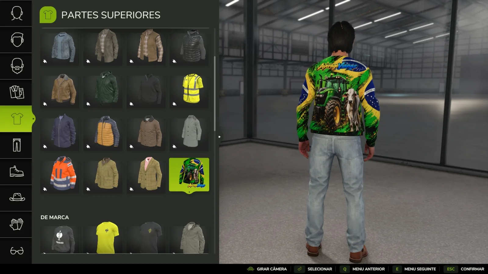 Agro Brasil UV Shirt FS25 - screenshot 2