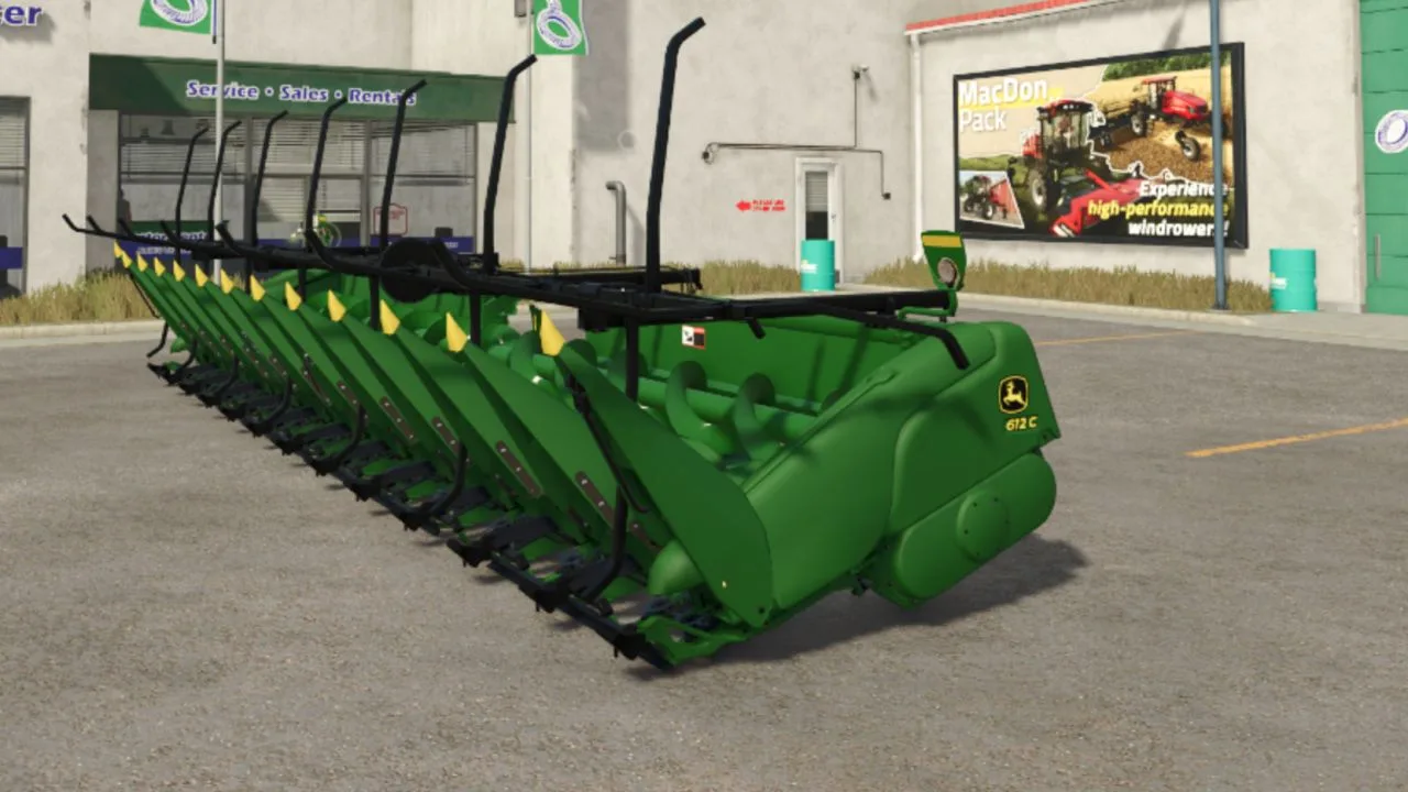 John Deere 612C FS25