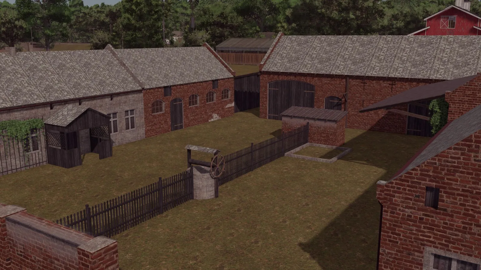 Building with a pigsty FS25 - screenshot 2
