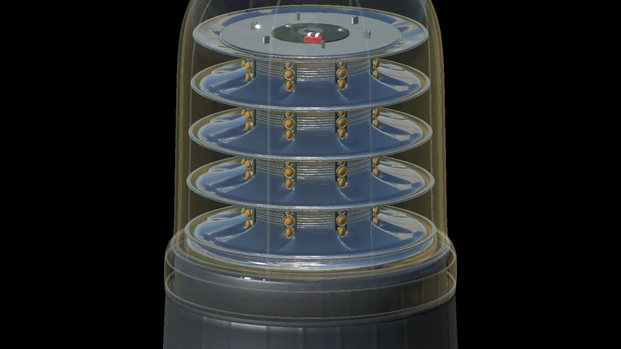 STRANDS BIG ENERGY XL 850971 - Clear-lens Beacon (Prefab) FS25 - screenshot 2