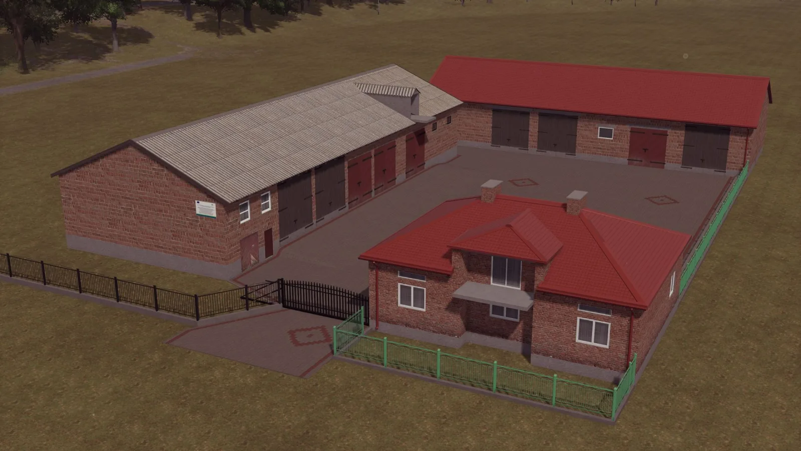 Building with a House FS25 - screenshot 1