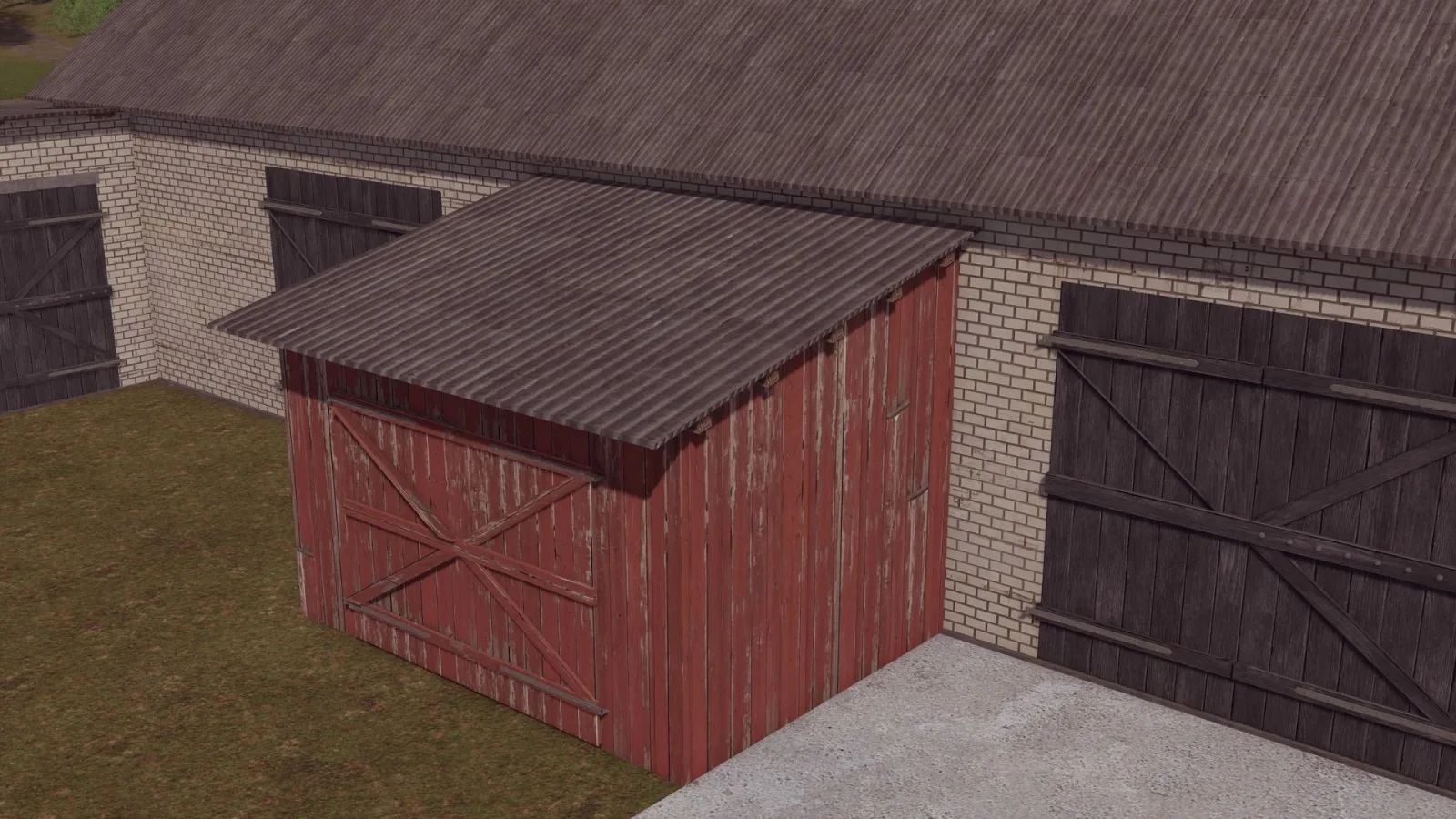 Polish Farm Buildings with Cow Shed FS25 - screenshot 3