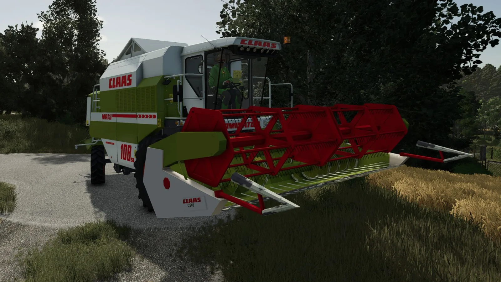 Claas C540 FS25