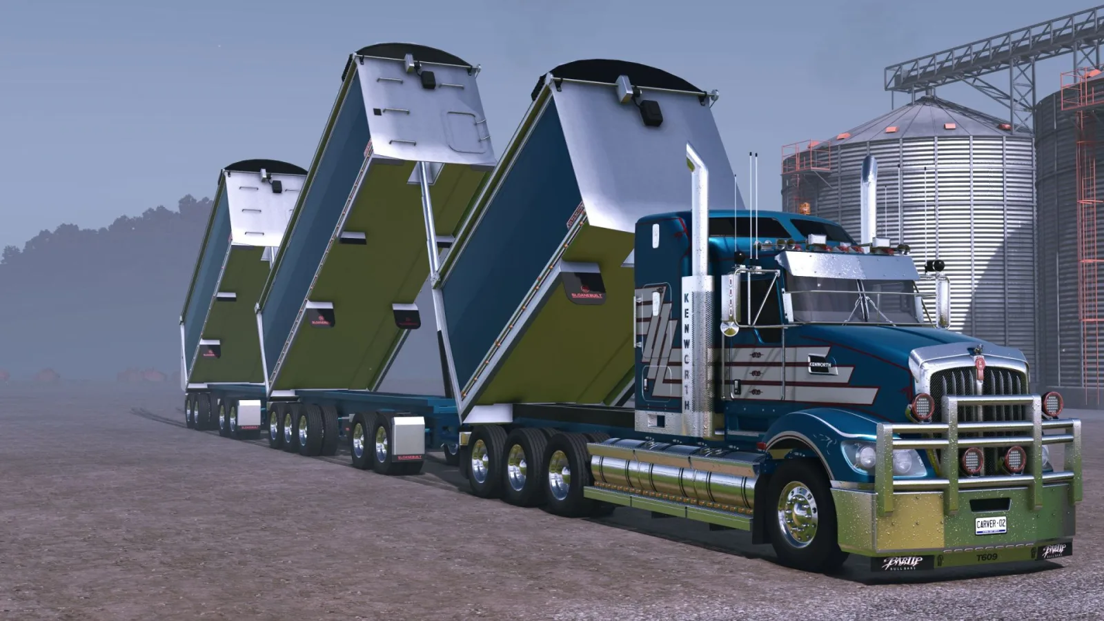 Sloanebuilt tipper bins FS25 - screenshot 3