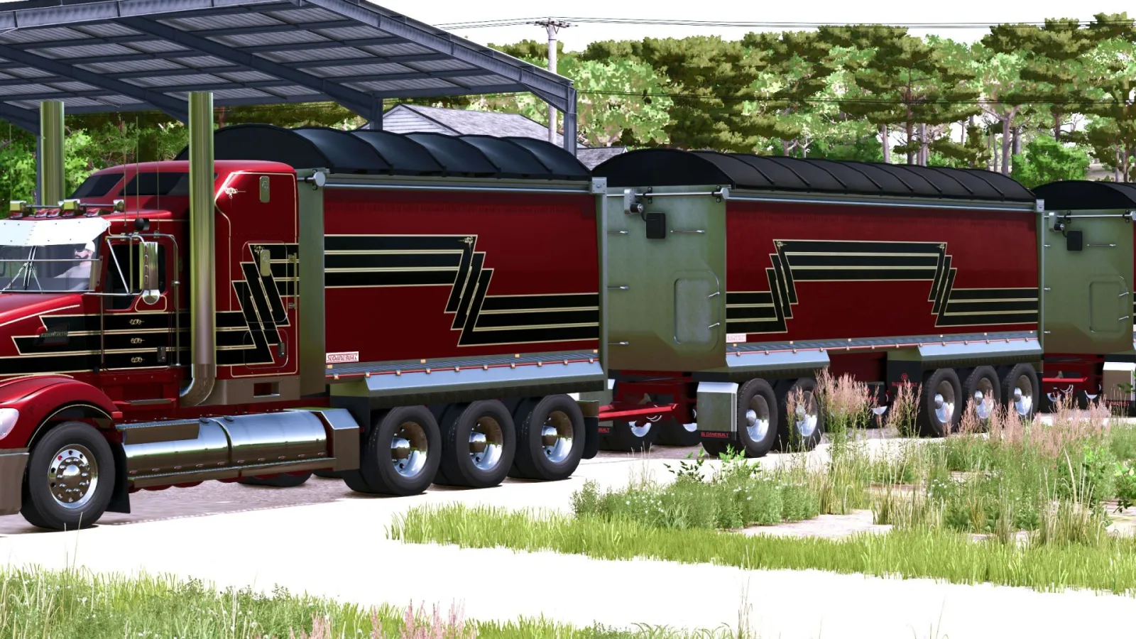 Sloanebuilt tipper bins FS25 - screenshot 1