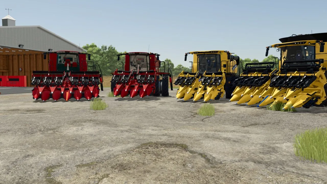 Case IH 4400F/New Holland 980CF Series Corn Heads FS25