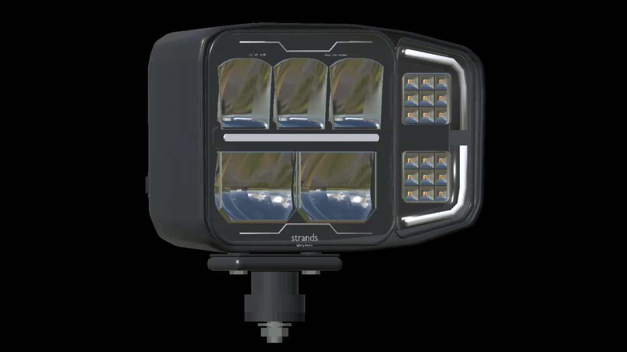 Strands Siberia HI-LO plow light pair (Prefab) FS25 - screenshot 2