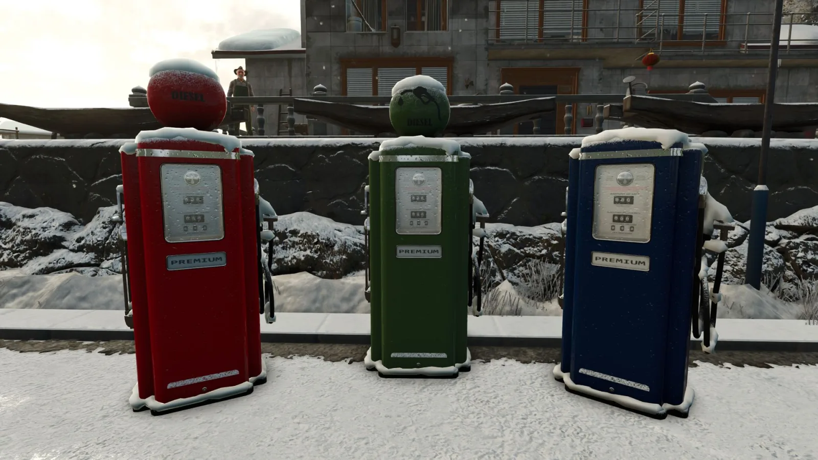 Vintage diesel fuel pump FS25 - screenshot 2