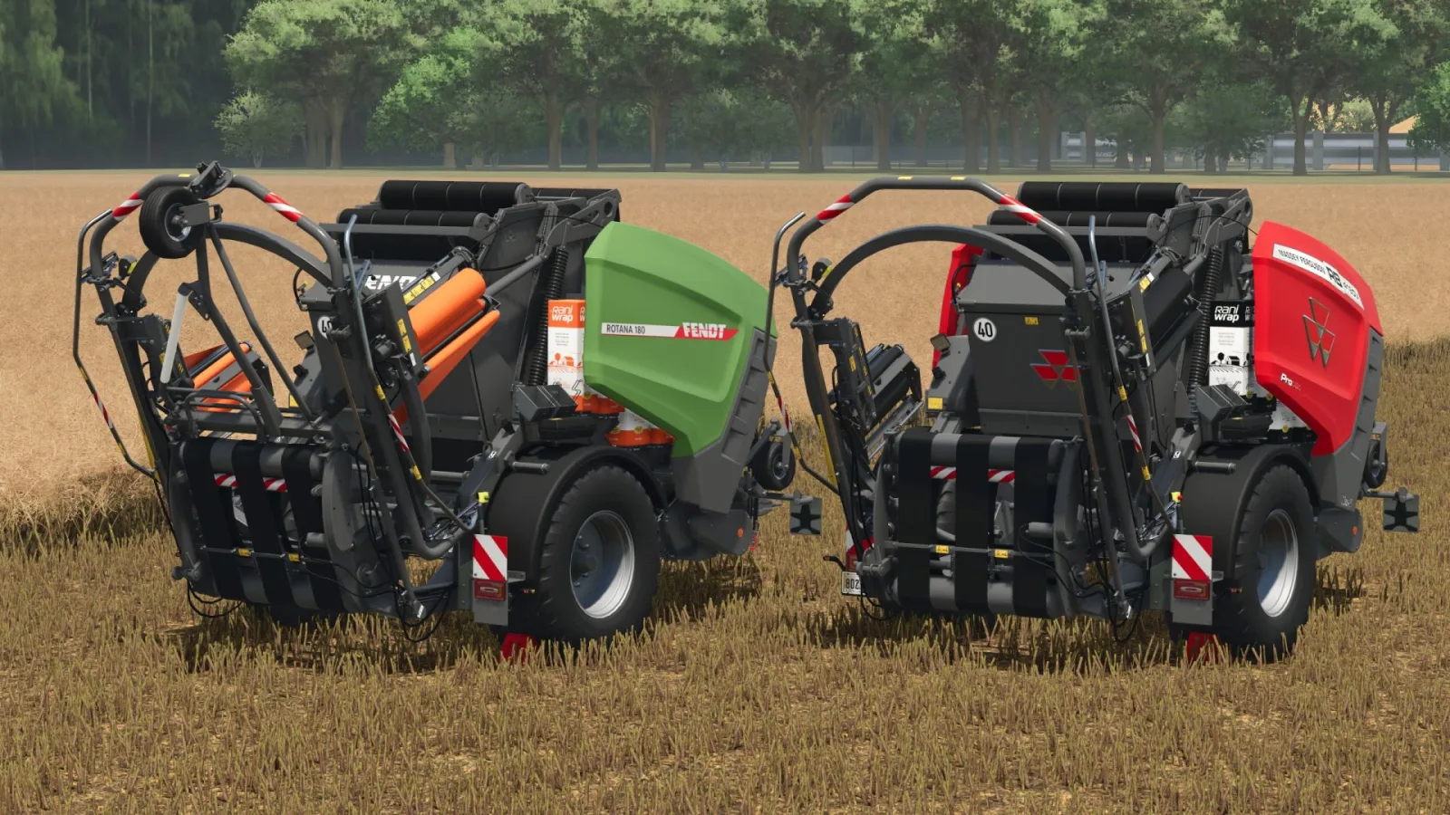 Fendt/MF Baler-Wrapping Combination FS25 - screenshot 3